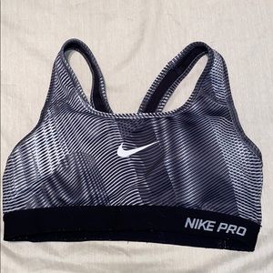 Nike racerback sports bra